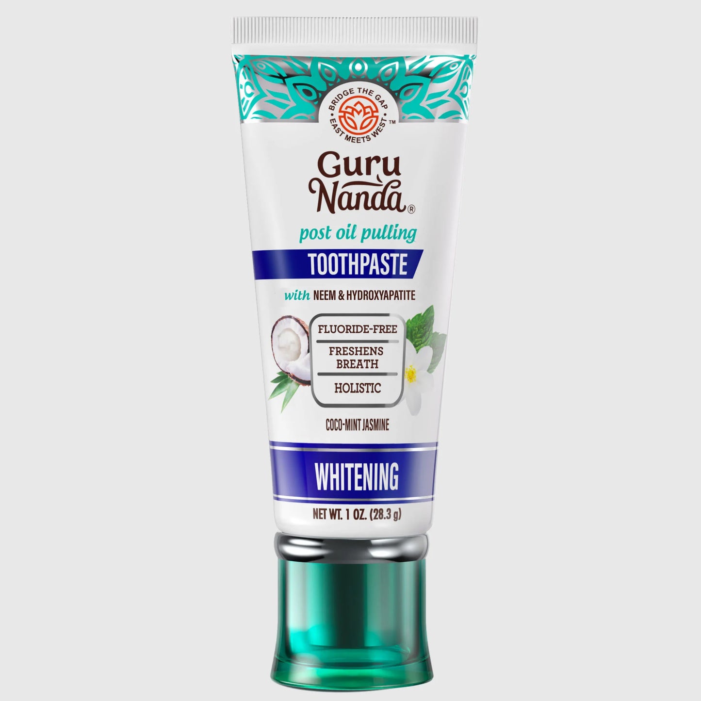 Hydroxyapatite & Neem Whitening Toothpaste, Fluoride Free