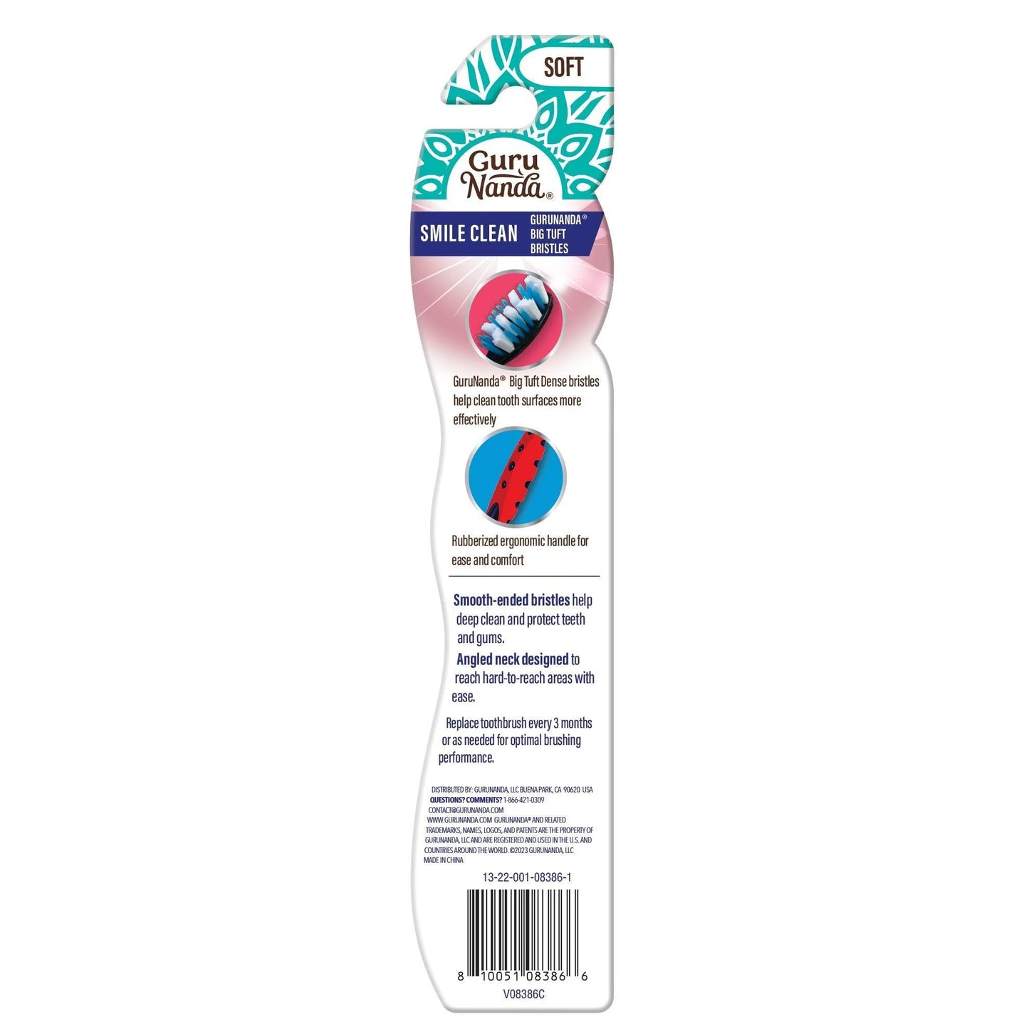 Smile Clean Big Tuft Bristles Toothbrush – 1 Pack