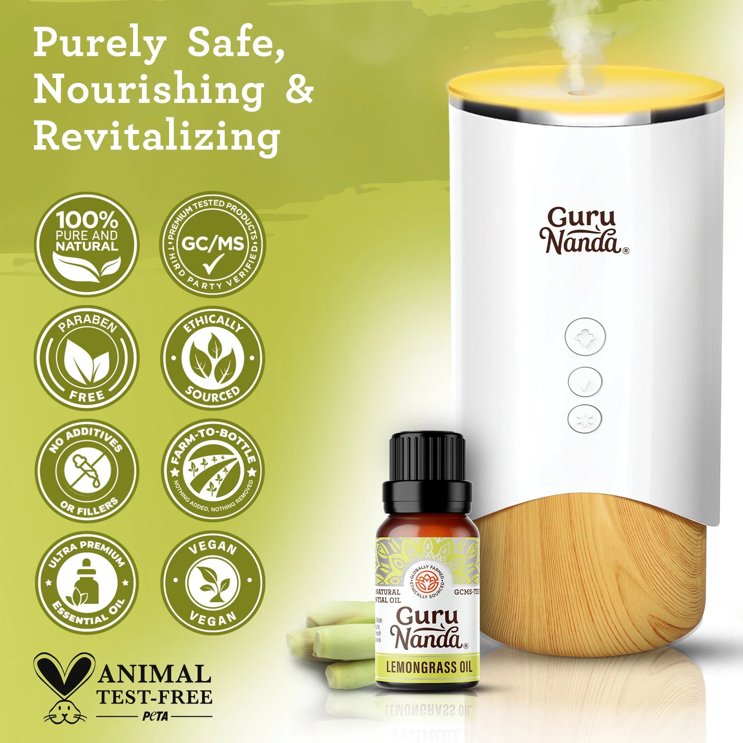 Lemongrass Essential Oil, 15 mL - 1-Pack