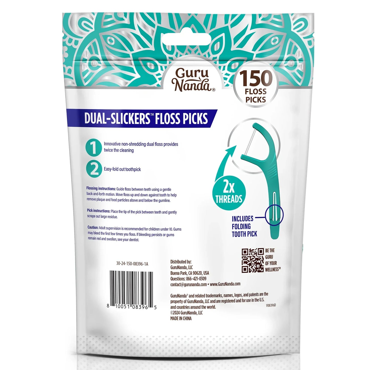 Dual Slickers Floss Picks