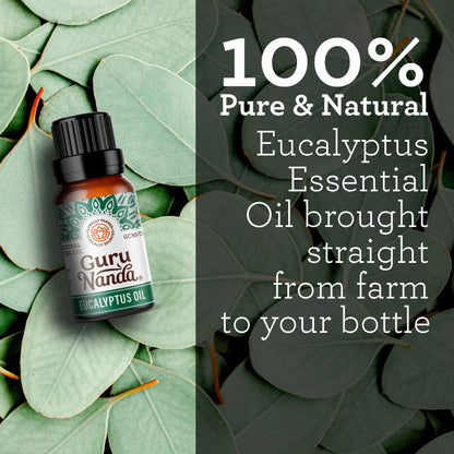Eucalyptus Essential Oil, 15 ML – 2-Pack