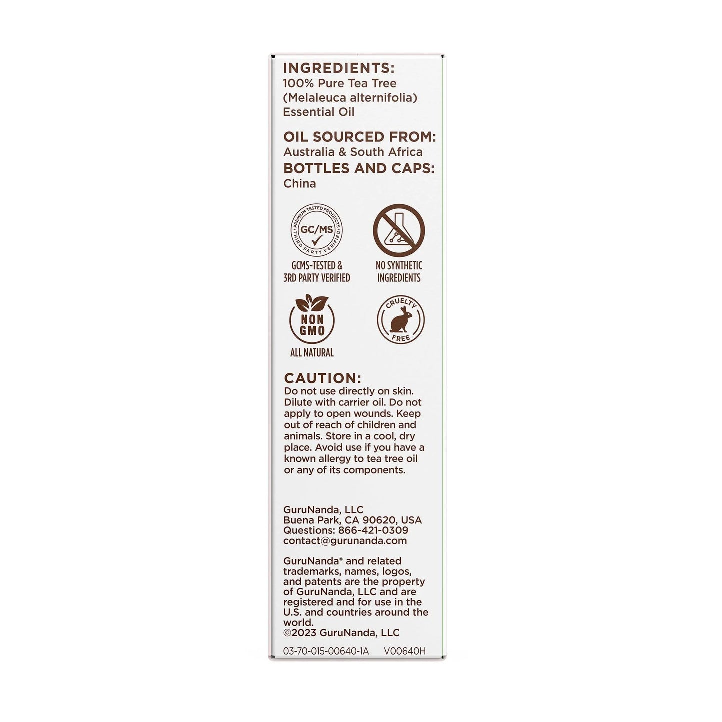 Tea Tree Essential Oil, 15 mL