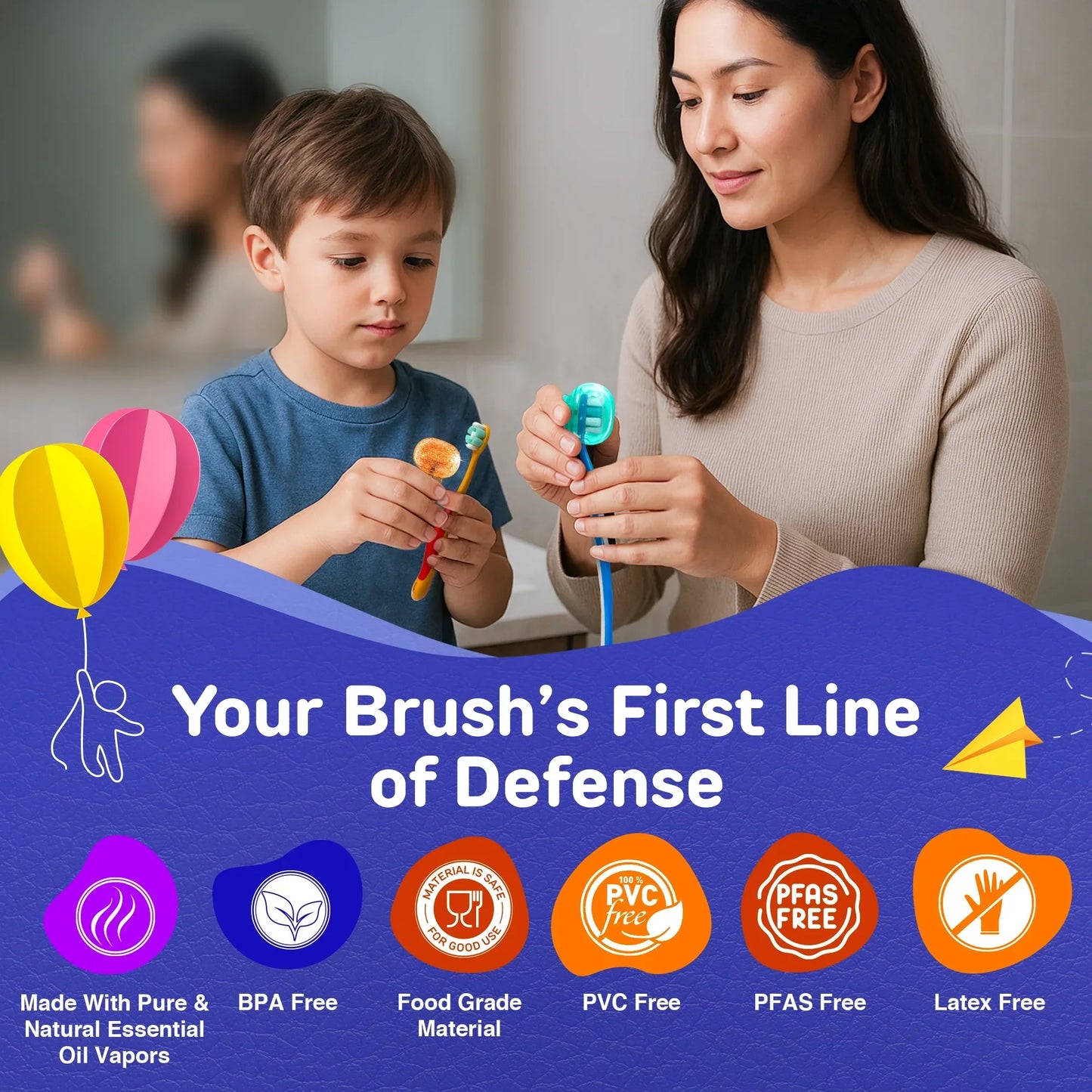 Kids' Brush Pod Toothbrush Protector – 1 Count