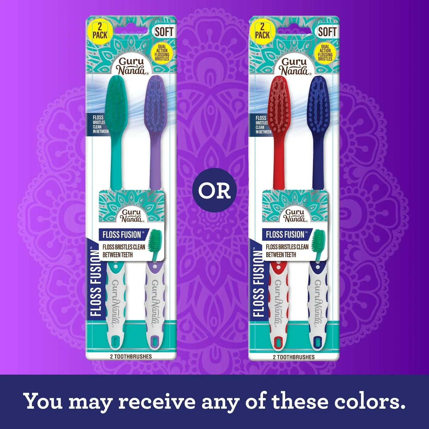 Floss Fusion Toothbrush