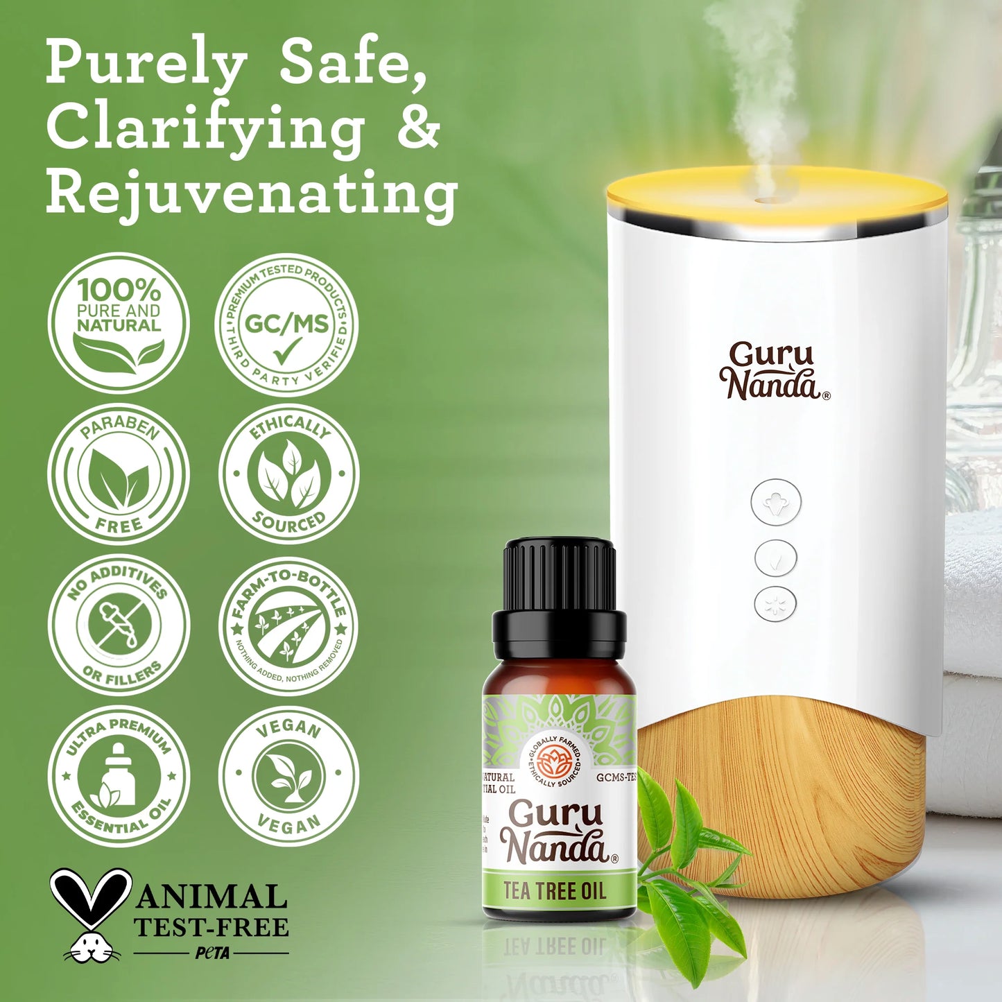 Tea Tree Essential Oil, 15 mL