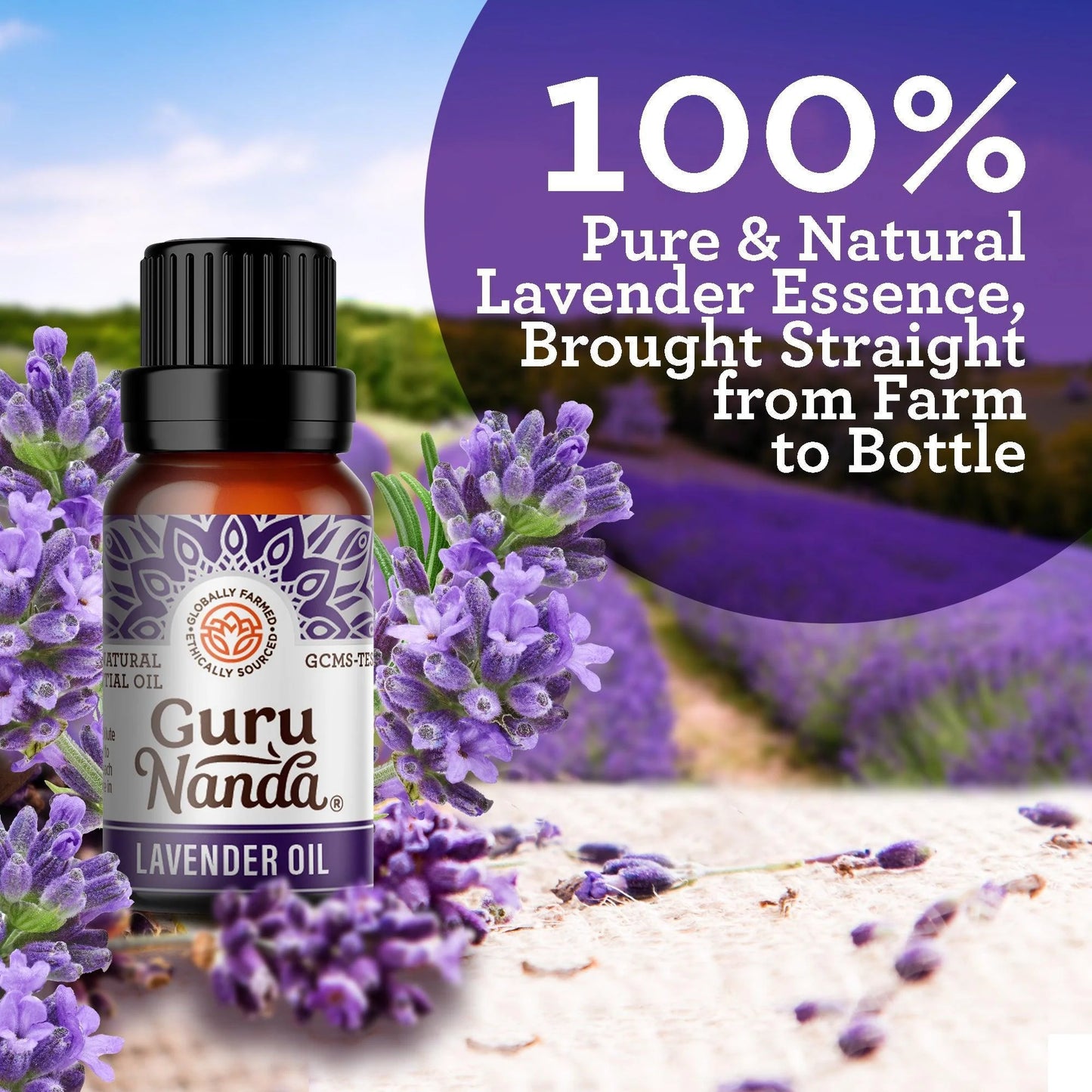 Lavender Essential Oil, 15 mL