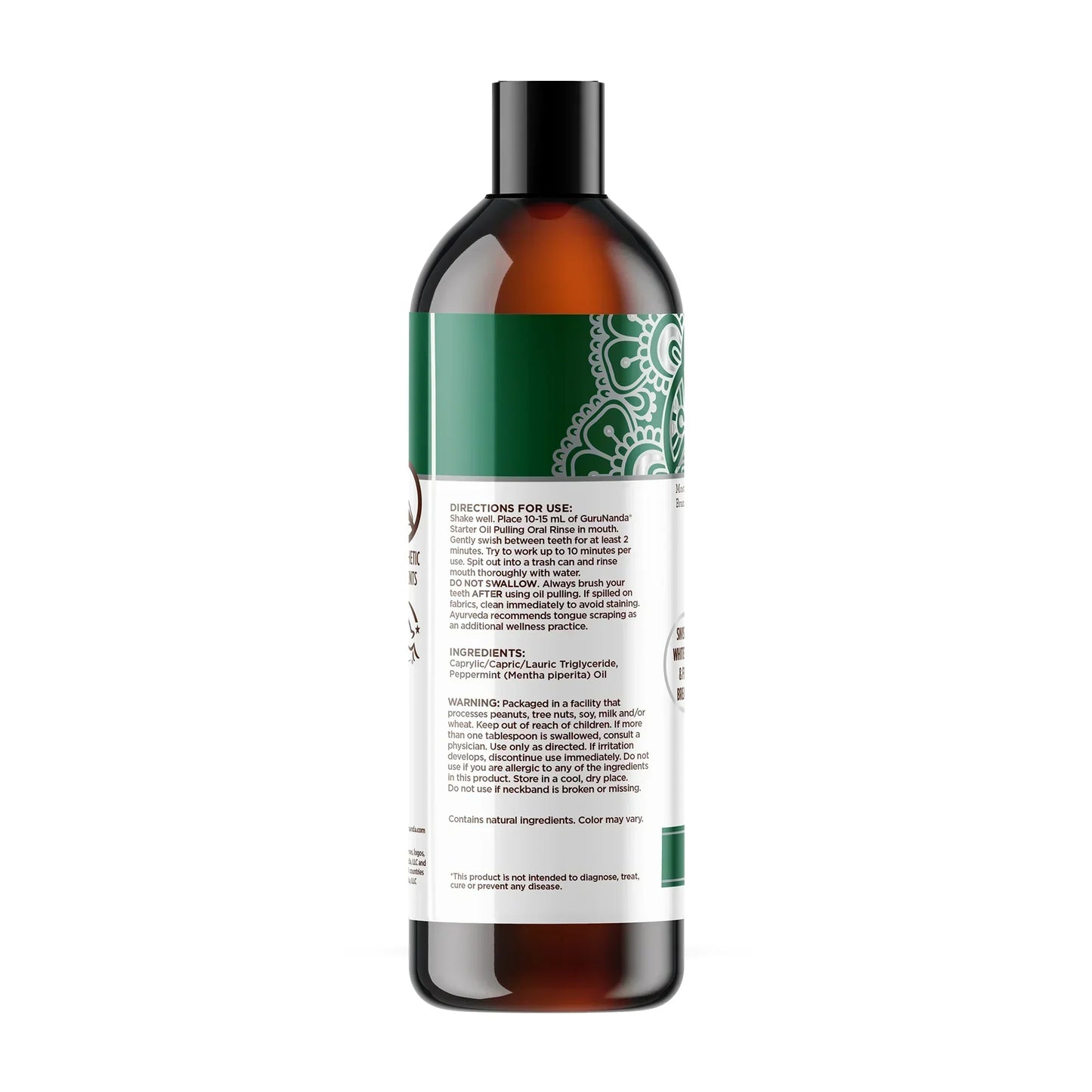 Coconut & Peppermint Oil Pulling, Starter Kit – 8 fl. oz.