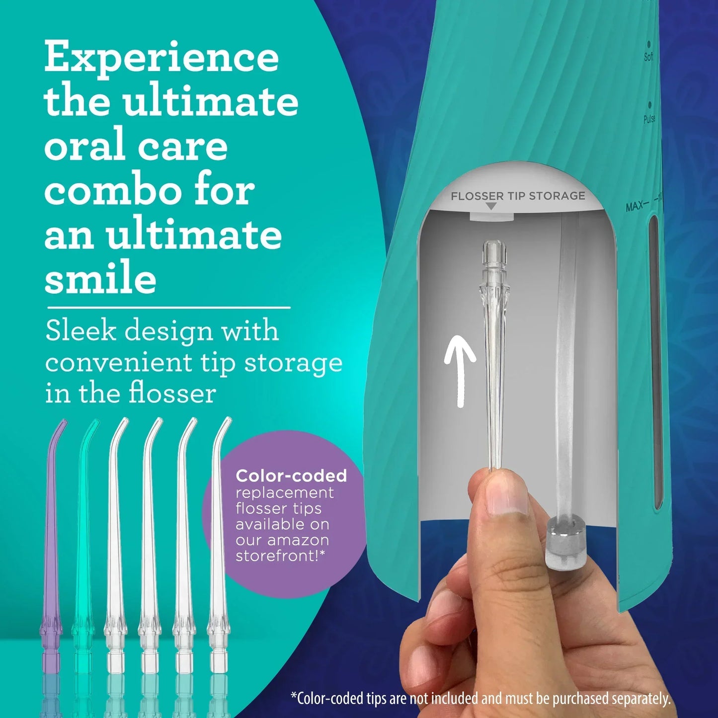 Lion & Lamb 2.0 Portable Sonic Toothbrush & Water Flosser