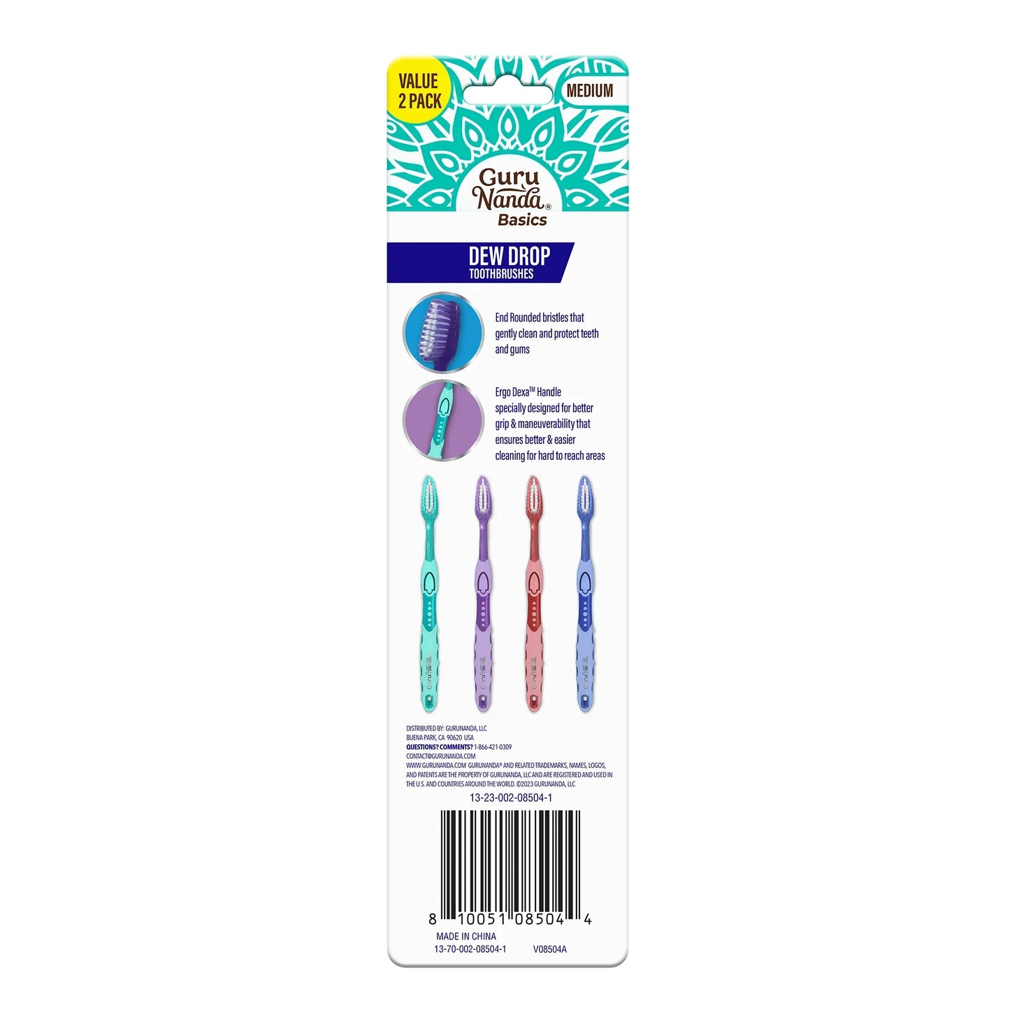 Dew Drop Toothbrush – 2 Pack