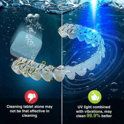 Retainer & Denture Cleaning Pod