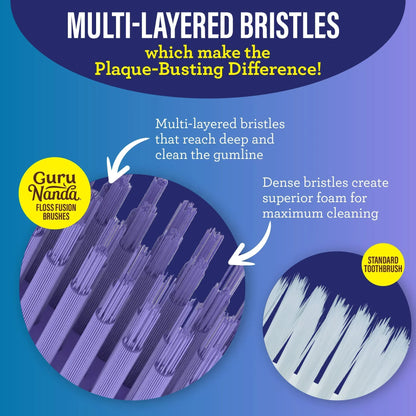 Floss Fusion Toothbrush
