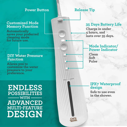Lion & Lamb 2.0 Portable Sonic Toothbrush & Water Flosser