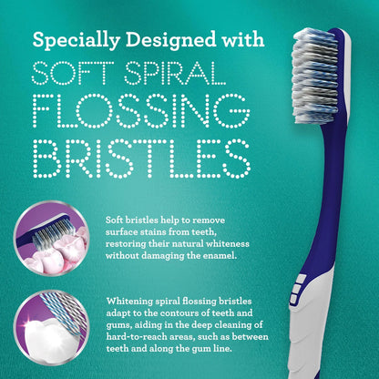 Gentle Giant Whitening Spiral Toothbrush