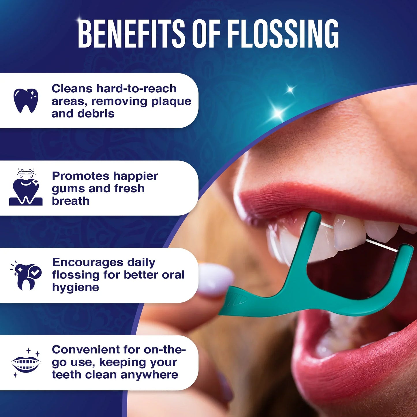Fresh Floss Picks – 60 Count