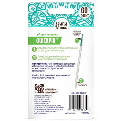 2-in-1 QuickPik Toothpick with Travel Case