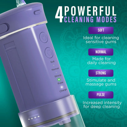 Compact Dental Water Flosser (180 ml)