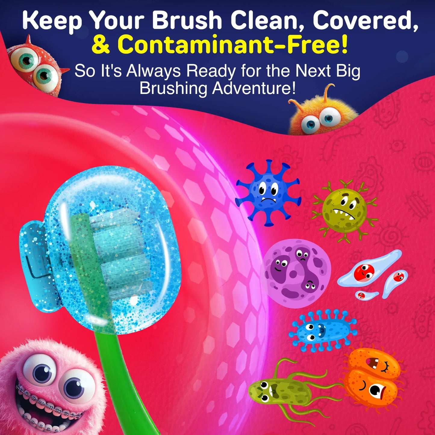 Kids' Brush Pod Toothbrush Protector – 1 Count
