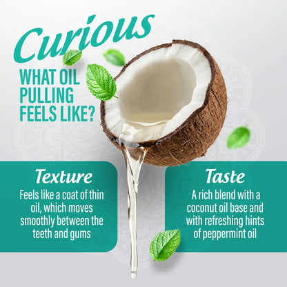 Farmed Mint Oil Pulling with 7 Essential Oils & Vitamins D3, E & K2