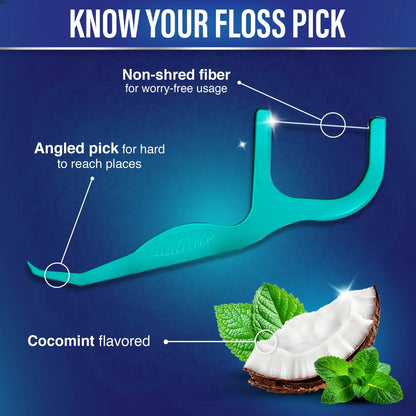 Fresh Floss Picks – 60 Count