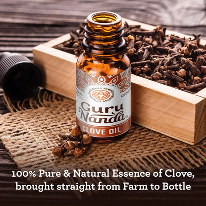 Clove Essential Oil, 15 mL – 2-Pack